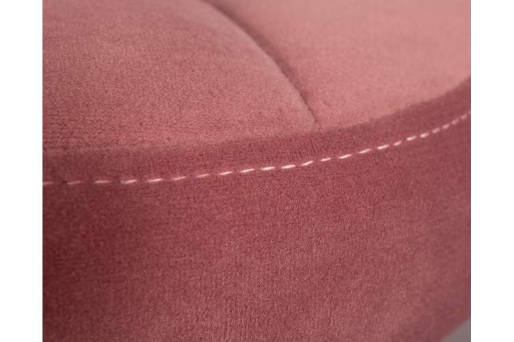 Набор 2 шт Табурет барный DOBRIN BRUNO, пудрово-розовый велюр (MJ9-32)-3