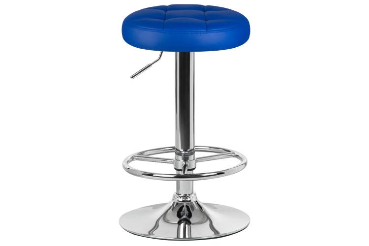 Набор 2 шт Табурет барный DOBRIN BRUNO, синий-1
