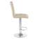 Набор 2 шт Стул барный DOBRIN KRUGER, кремовый