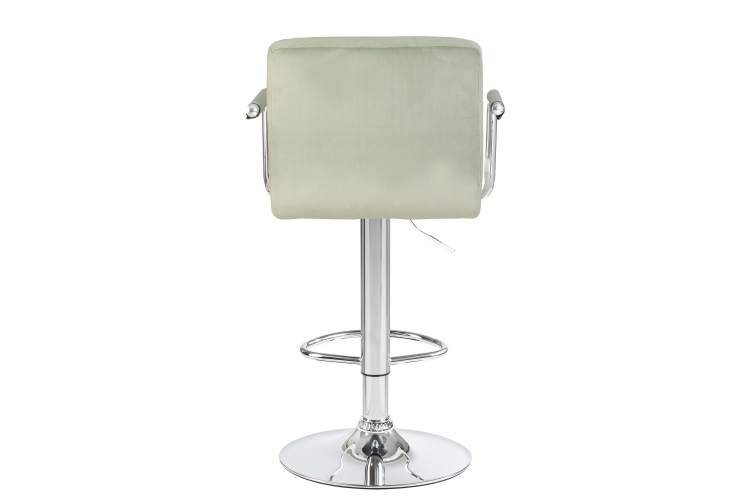 Набор 2 шт Стул барный DOBRIN KRUGER ARM, мятный велюр (MJ9-87)-5