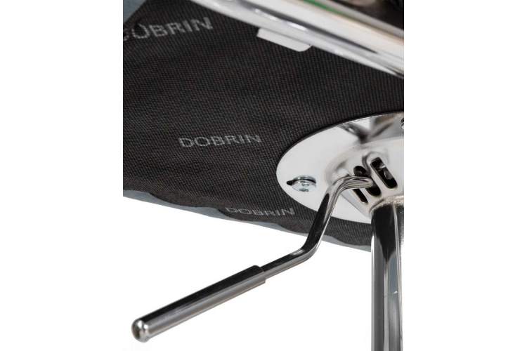 Стул барный DOBRIN KRUGER ARM, пудрово-голубой велюр (MJ9-74)-8