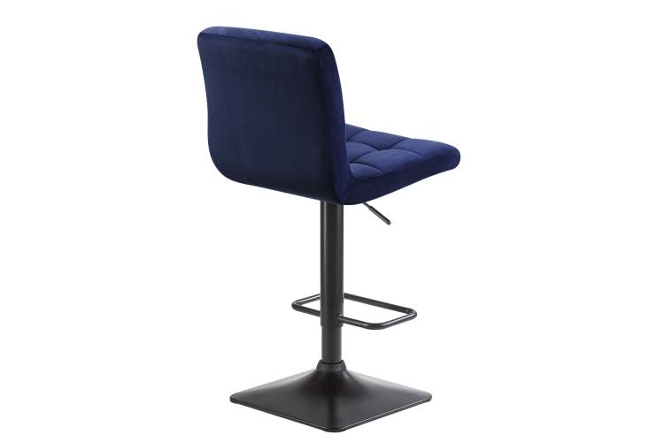 Набор 2 шт Стул барный DOBRIN DOMINIC, темно-синий велюр (MJ9-118)-4