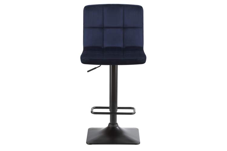 Набор 2 шт Стул барный DOBRIN DOMINIC, темно-синий велюр (MJ9-118)-6