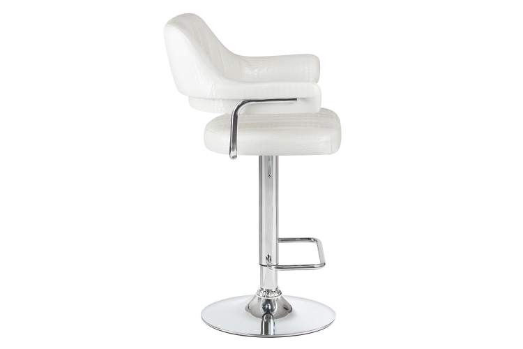 Набор 2 шт Стул барный DOBRIN CHARLY, белый крокодил-3