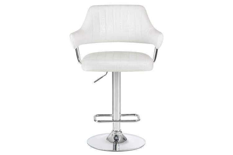 Набор 2 шт Стул барный DOBRIN CHARLY, белый крокодил-6