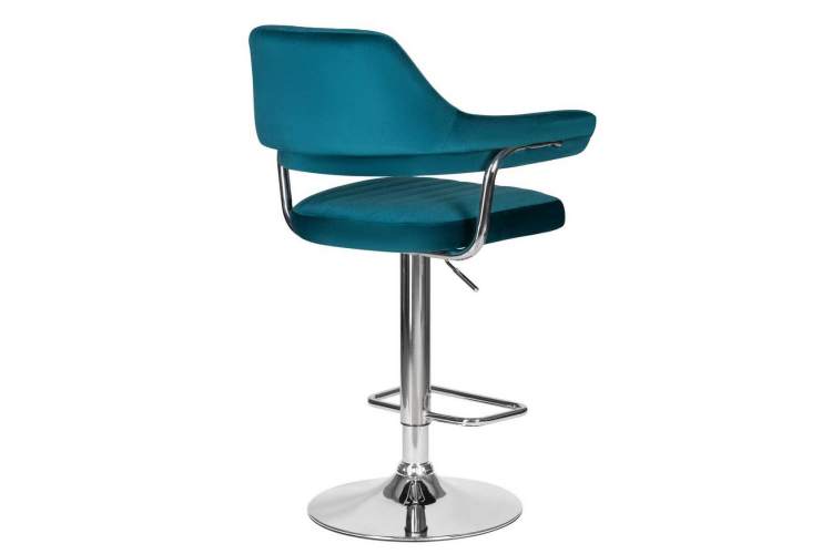 Стул барный DOBRIN CHARLY, морской волны велюр (MJ9-99)-3