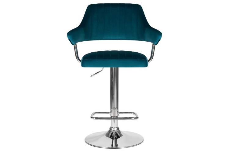 Стул барный DOBRIN CHARLY, морской волны велюр (MJ9-99)-5