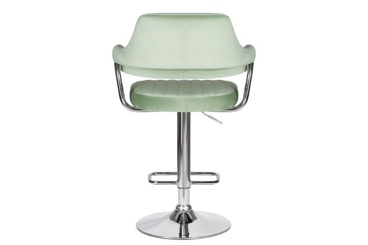 Набор 2 шт Стул барный DOBRIN CHARLY, пудрово-мятный велюр (MJ9-87)-5