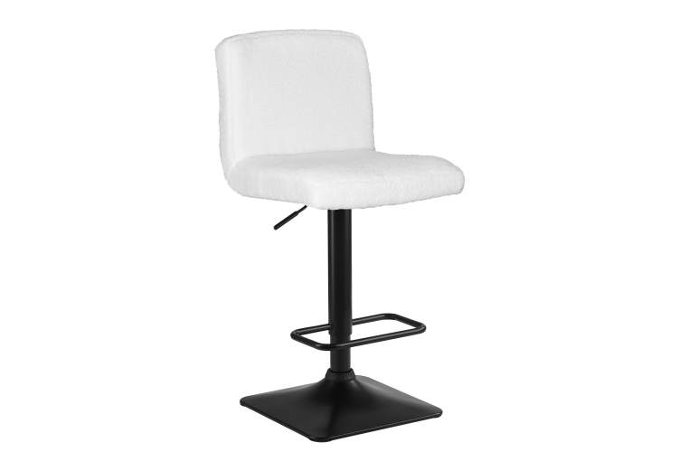 Набор 2 шт Стул барный DOBRIN LEO, белый букле (13)-1