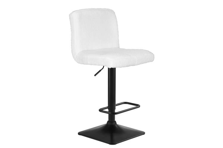 Набор 2 шт Стул барный DOBRIN LEO, белый букле (13)-2