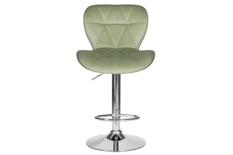 Стул барный DOBRIN BARNY, мятный велюр (MJ9-87)-4