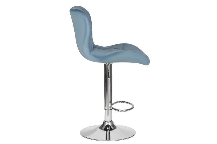 Набор 2 шт Стул барный DOBRIN BARNY, пудрово-голубой велюр (MJ9-74)-3