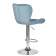Набор 2 шт Стул барный DOBRIN BARNY, пудрово-голубой велюр (MJ9-74)