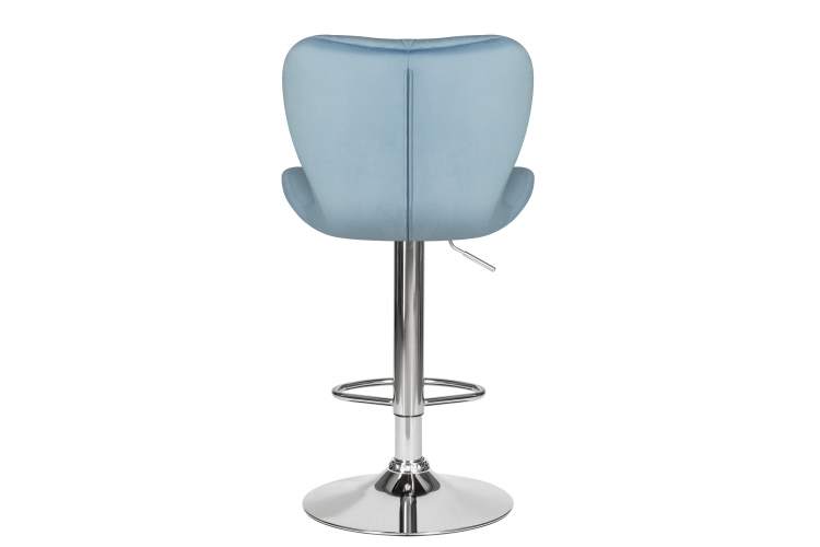 Набор 2 шт Стул барный DOBRIN BARNY, пудрово-голубой велюр (MJ9-74)-5