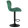 Набор 2 шт Стул барный DOBRIN BARNY BLACK, зеленый велюр (MJ9-88)