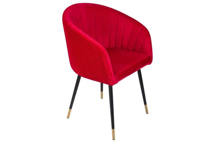 Стул обеденный DOBRIN MARY, малиновый велюр (1922-14)-7
