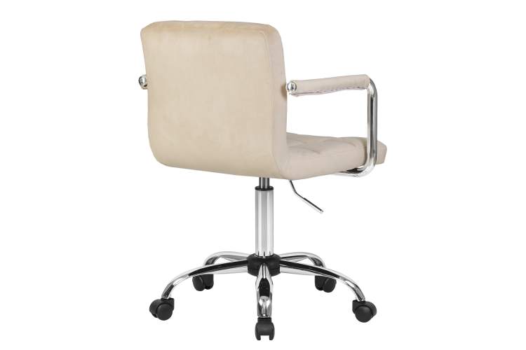Набор 2 шт Офисное кресло для персонала DOBRIN TERRY, бежевый велюр (MJ9-10)-4
