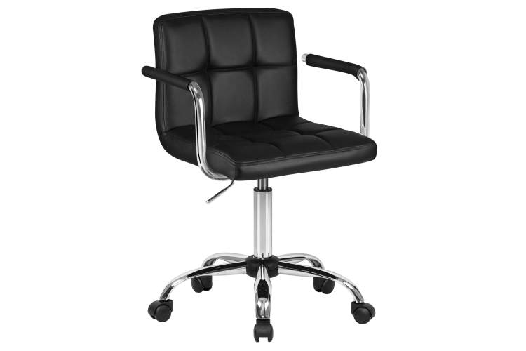 Набор 2 шт Офисное кресло для персонала DOBRIN TERRY, чёрный-1
