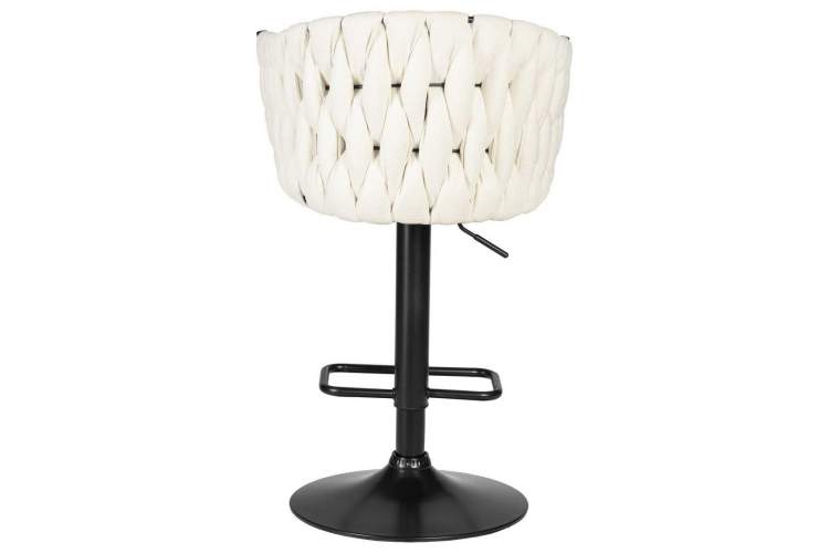 Стул барный DOBRIN LEON, кремовая ткань (LAR 275-33)-4