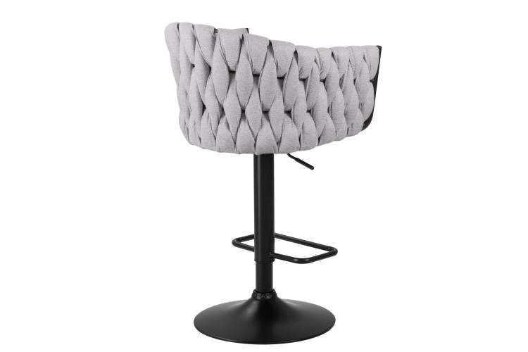 Набор 2 шт Стул барный DOBRIN LEON, серая ткань (LAR 275-17)-4