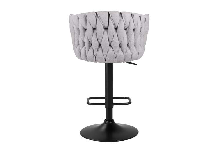 Набор 2 шт Стул барный DOBRIN LEON, серая ткань (LAR 275-17)-5