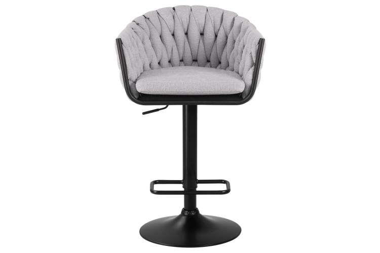 Набор 2 шт Стул барный DOBRIN LEON, серая ткань (LAR 275-17)-6