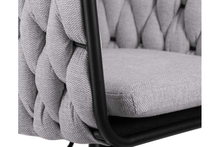 Набор 2 шт Стул барный DOBRIN LEON, серая ткань (LAR 275-17)-8