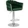 Набор 2 шт Стул барный DOBRIN MARCEL, зеленый велюр (MJ9-88)