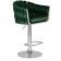 Набор 2 шт Стул барный DOBRIN MARCEL, зеленый велюр (MJ9-88)