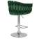 Набор 2 шт Стул барный DOBRIN MARCEL, зеленый велюр (MJ9-88)