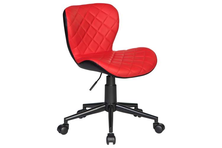 Набор 2 шт Офисное кресло для персонала DOBRIN RORY, красно-чёрный-2