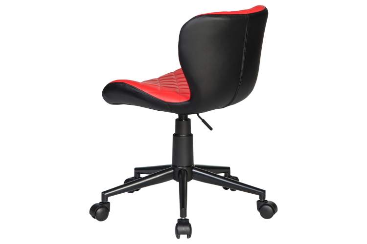 Набор 2 шт Офисное кресло для персонала DOBRIN RORY, красно-чёрный-5