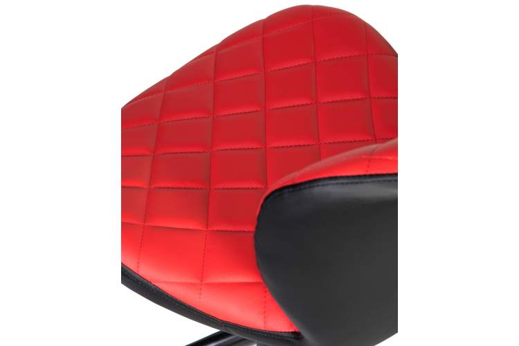 Набор 2 шт Офисное кресло для персонала DOBRIN RORY, красно-чёрный-7