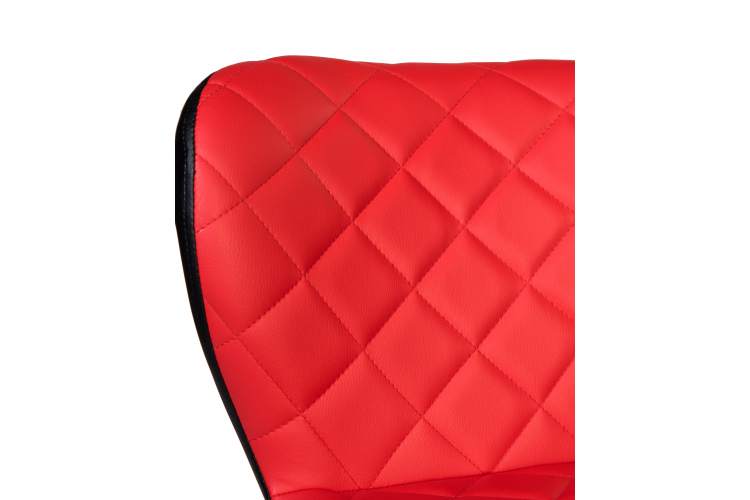 Набор 2 шт Офисное кресло для персонала DOBRIN RORY, красно-чёрный-10