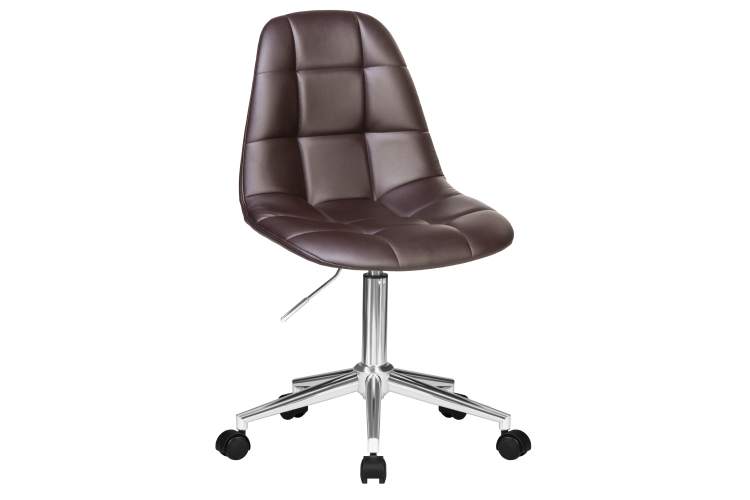 Набор 2 шт Офисное кресло для персонала DOBRIN MONTY, коричневый-1