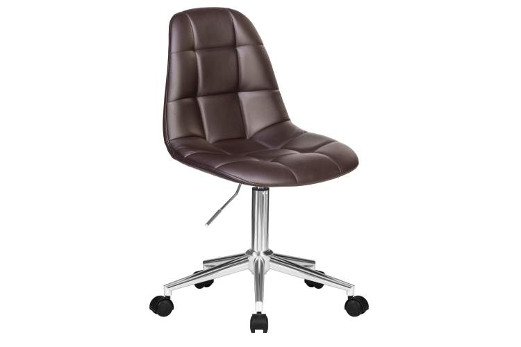 Набор 2 шт Офисное кресло для персонала DOBRIN MONTY, коричневый-2