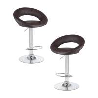 Набор 2 шт Стул барный DOBRIN MIRA, коричневый