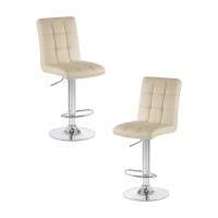 Набор 2 шт Стул барный DOBRIN KRUGER, кремовый