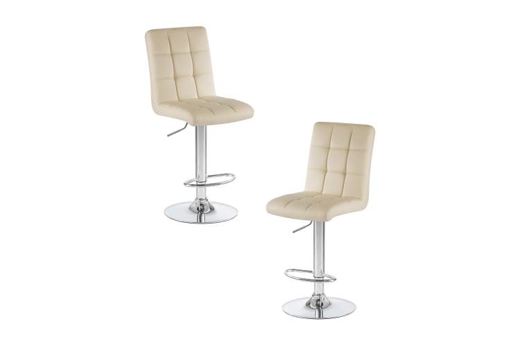 Набор 2 шт Стул барный DOBRIN KRUGER, кремовый