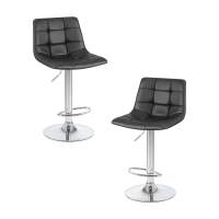 Набор 2 шт Стул барный DOBRIN TAILOR, чёрный