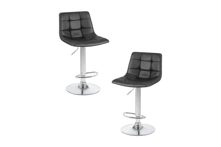 Набор 2 шт Стул барный DOBRIN TAILOR, чёрный