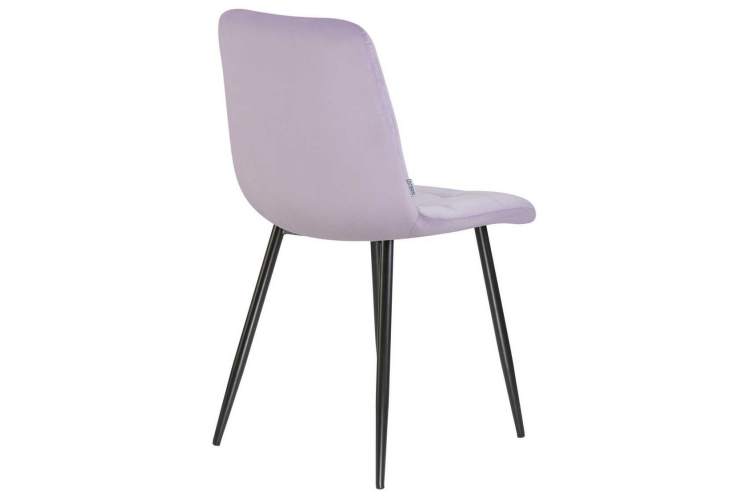Стул обеденный DOBRIN ALEX, черные матовые ножки, фиолетовый велюр (V108-49)-3
