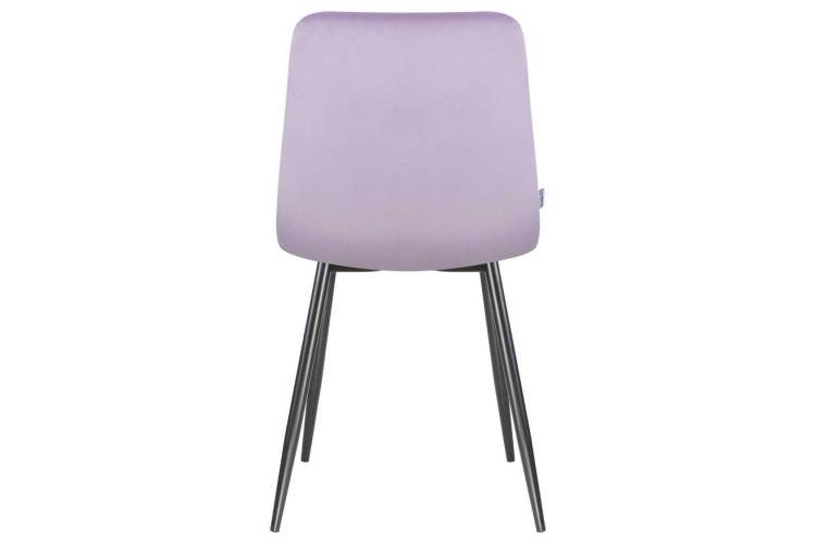 Стул обеденный DOBRIN ALEX, черные матовые ножки, фиолетовый велюр (V108-49)-4