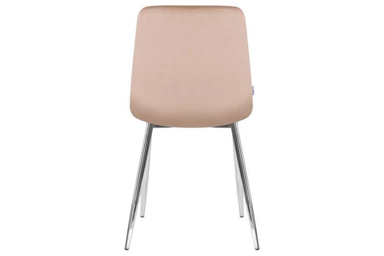 Стул обеденный DOBRIN ALEX, хром ножки, мокко велюр (V108-104),-4