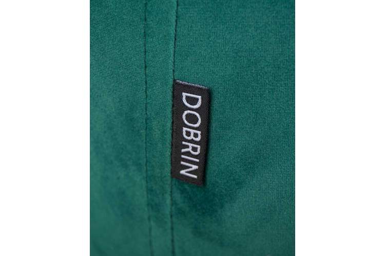 Стул обеденный DOBRIN RICHARD, черные матовые ножки, зелёный велюр (V108-64)-8