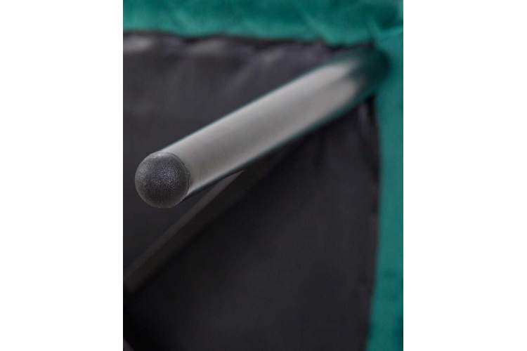 Стул обеденный DOBRIN RICHARD, черные матовые ножки, зелёный велюр (V108-64)-9