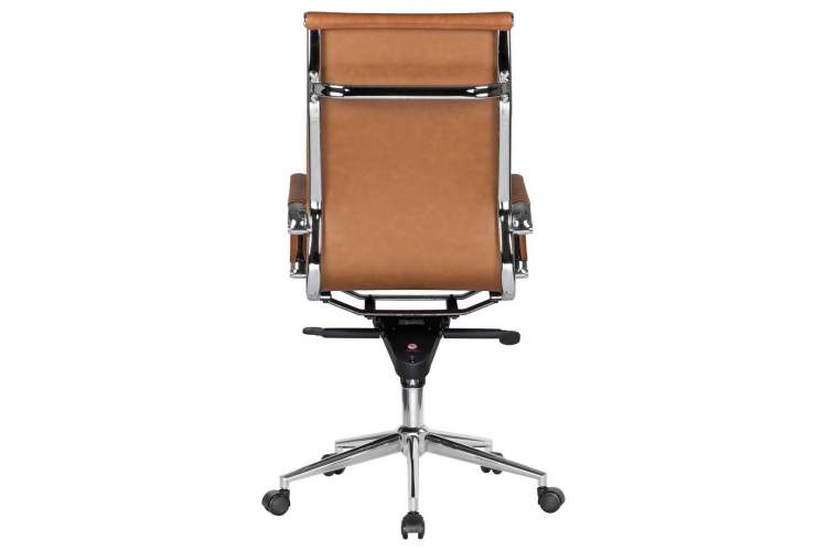 Офисное кресло для руководителей DOBRIN CLARK, светло-коричневый №321-4