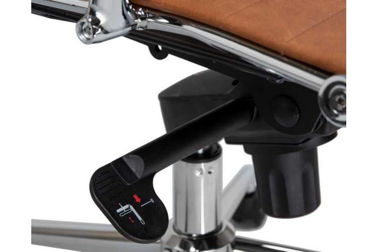 Офисное кресло для руководителей DOBRIN CLARK, светло-коричневый №321-9