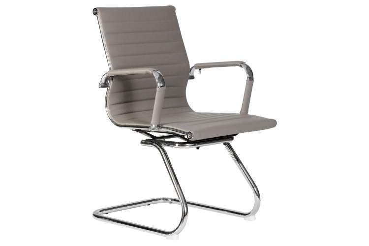Набор 2 шт Офисное кресло для посетителей DOBRIN CODY, серый-2