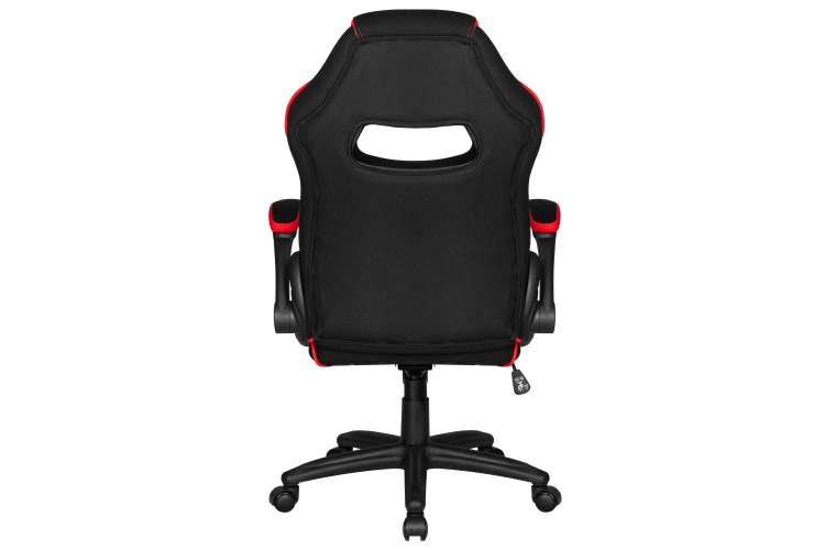 Кресло игровое DOBRIN RICK, черно-красная ткань-4